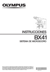 Olympus BX41 Instrucciones
