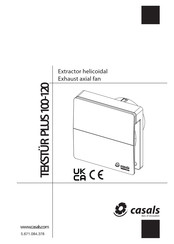 Casals TEKSTUR PLUS 100 LL Manual Del Usuario