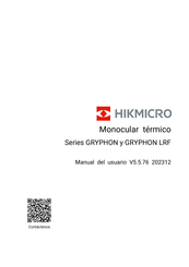 Hikmicro GRYPHON LRF Serie Manual Del Usuario