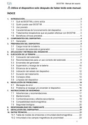 IGEA BIOSTIM BB02 Manual Del Usuario