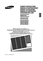 Samsung AW07A2G2SAE Manual De Instrucciones