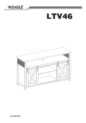 Songmics VASAGLE LTV46 Instrucciones De Montaje