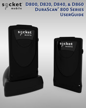 Socket Mobile DuraScan D820 Manual De Usuario