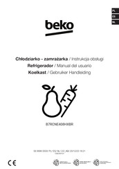 Beko B7RCNE408HXBR Manual Del Usuario
