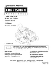 Craftsman professional 247.289810 Manual Del Operador