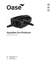Oase AquaMax Eco Premium 2500 Instrucciones De Uso