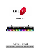 Lite Tek BAR PIX 1810i Manual De Usuario