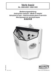 Renfert Vario basic 2960-0005 Instrucciones Para El Servicio