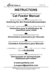 APETDOLA FD10 Manual Del Usuario