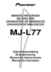 Pioneer MJ-L77 Manual De Instrucciones