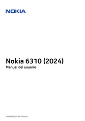 Nokia 6310 Manual De Usuario