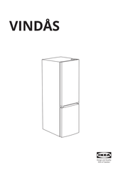 IKEA VINDAS 005.680.59 Instrucciones De Montaje