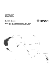 Bosch HBL5760UC/09 Manual De Instalación