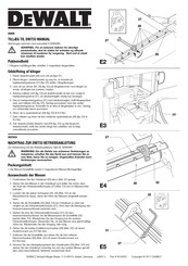 DeWalt DW733 Guia De Inicio Rapido