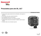 krom schroeder Honeywell DL 50T Serie Manual Del Usuario