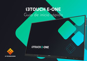 i3-TECHNOLOGIES i3TOUCH E-ONE 65 Guia De Inicio Rapido