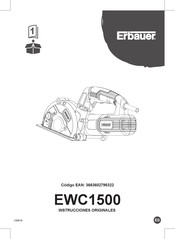 Erbauer EWC1500 Instrucciones Originales