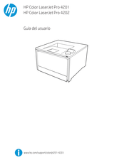 HP Color LaserJet Pro 4202 Guia Del Usuario