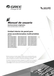 Gree Alfa 90 GMV-ND36G/B4B-T Manual De Usuario