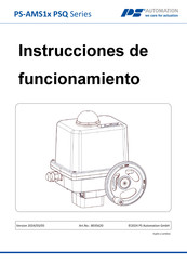 PS Automation PS-AMS1 Serie Instrucciones De Funcionamiento