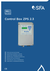 SFA ZPS 2.3 Manual De Funcionamento