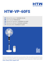 HTW HTW-VP-60FS Manual De Usuario