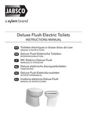 Xylem JABSCO Deluxe Flush 58020-3012 Manual De Instrucciones