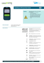 Softing CableMaster 210 Guia De Inicio Rapido