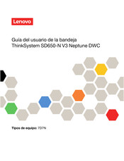 Lenovo ThinkSystem SD650-N V3 Neptune DWC Guia Del Usuario