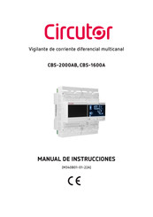 Circutor CBS-2000AB Manual De Instrucciones