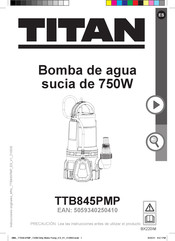 Titan TTB845PMP Manual Del Usuario