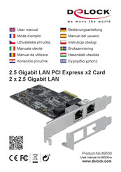 DeLOCK 89530 Manual Del Usuario