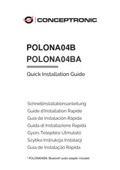 Conceptronic POLONA04BA Guía De Instalación Rápida