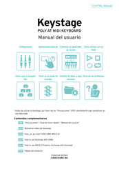 Korg Keystage Manual Del Usuario