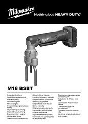 Milwaukee M18 Manual Original