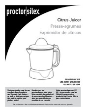 Proctor Silex 66339 Manual Del Usuario