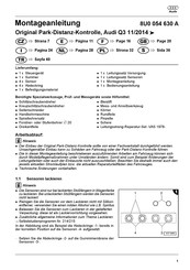 Audi 8U0 054 630 Manual De Montaje