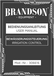 Brandson Equipment 306616 Instrucciones De Uso