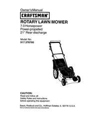 Craftsman 917.378780 Manual Del Propietário