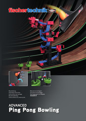 fischertechnik ADVANCED Ping Pong Bowling Instrucciones De Construcción