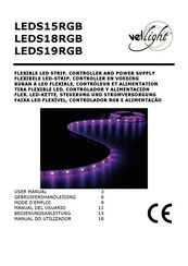 VelLight LEDS19RGB Manual Del Usuario