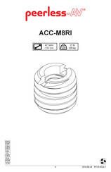 peerless-AV ACC-M8RI Instrucciones