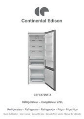 CONTINENTAL EDISON CEFC472NFIX Manual De Uso