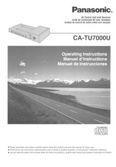 Panasonic CA-TU7000U Manual De Instrucciones