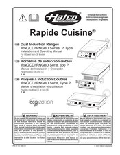 Hatco Rapide Cuisine ecoization IRNG-PC2S-36 Manual De Instalación Y Operación