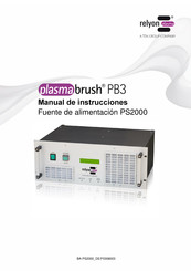 Relyon plasma plasmabrush PB3 Manual De Instrucciones