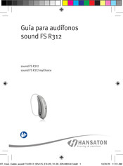 Hansaton sound FS 1-R312 Guia