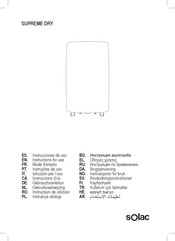 SOLAC S95401500 Instrucciones De Uso