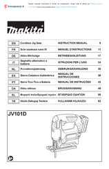 Makita JV101DZJ Manual De Instrucciones