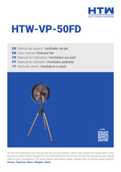 HTM HTW-VP-50FD Manual De Usuario